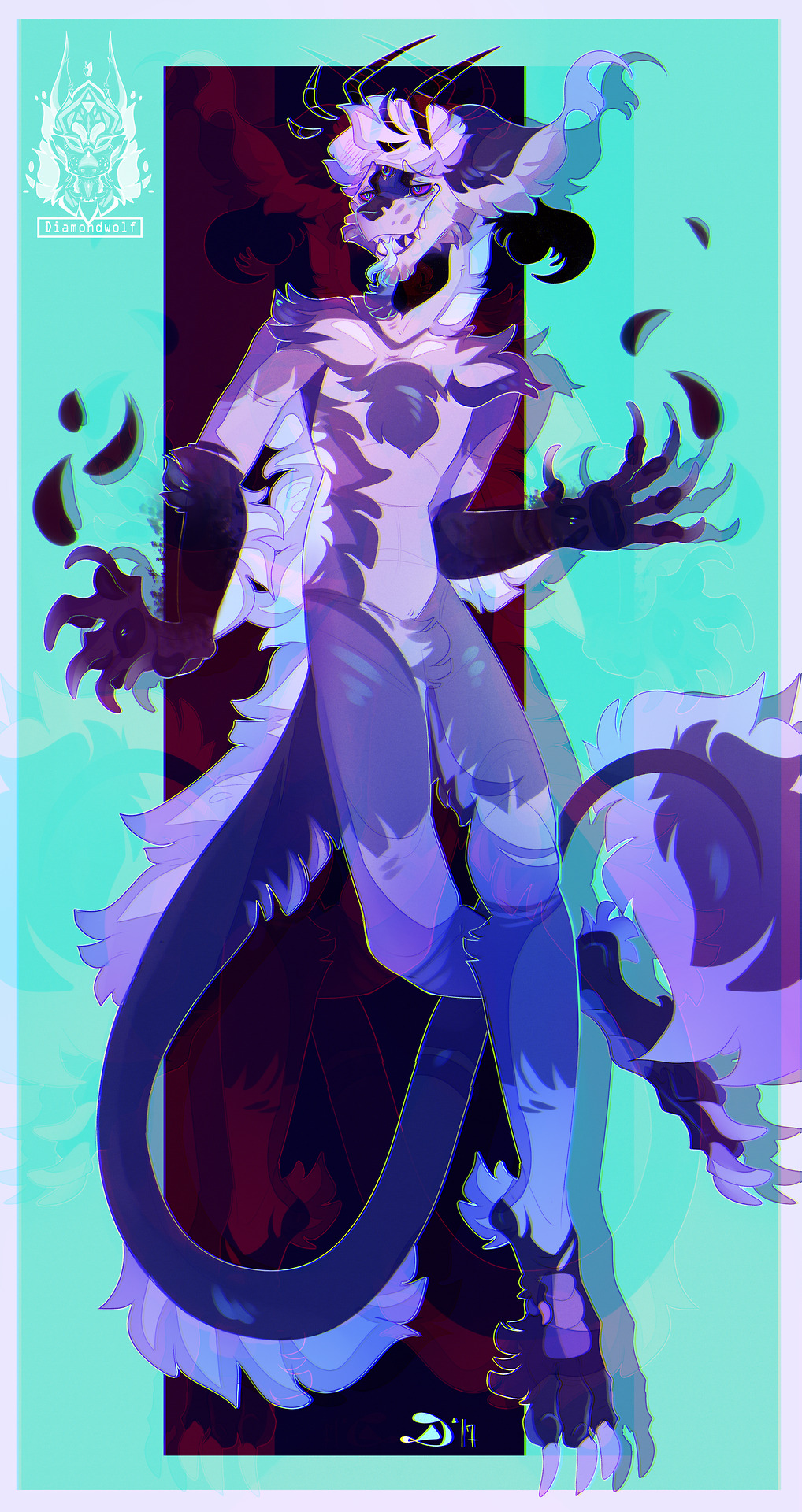diamondwolfart:Goretober Day 13- Monster Form