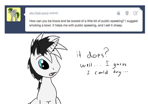 taboopony:  Last time I shop at pottery barn  XD! Silly naive pony~ <3