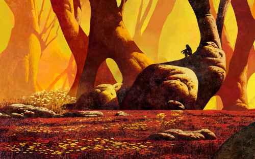 rene-art: photographyartanddesignblog: Roger Dean Unf I love Roger Dean’s surreal landscapes.