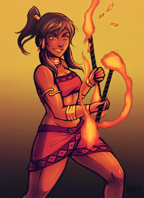 Porn fire dancer korra  photos