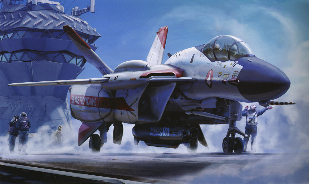 faustuszero:  Tenjin Hidetaka: Art Works of Macross – Valkyries