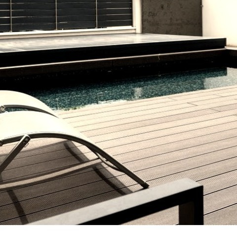Contemporary PoolAn Illustration Of A Medium-sized, Modern Backyard Pool Landscaping Plan
