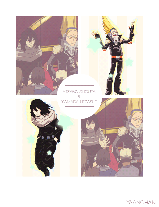 yaanchan:  ☆ Present Mic and Eraserhead   ☆  