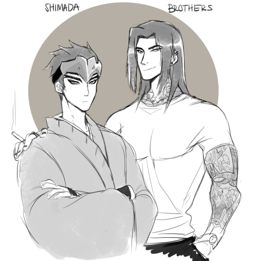 genbooty:    AU: Hanzo and genji switch role. porn pictures