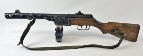 Soviet PPsh-41 submachine gun, World War IIfrom J. James Auctioneers and Appraisals