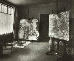 the59thstreetbridge:  Gustav Klimt’s studio 