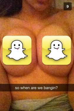 snapchatexposed:  When are we banging? 