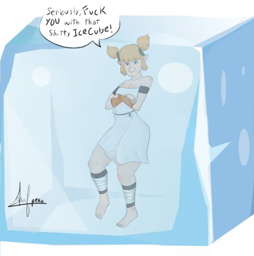 pekobepsom: @nuclearwasabi So, about Jicilde being cryogenically frozen and disgusted with something