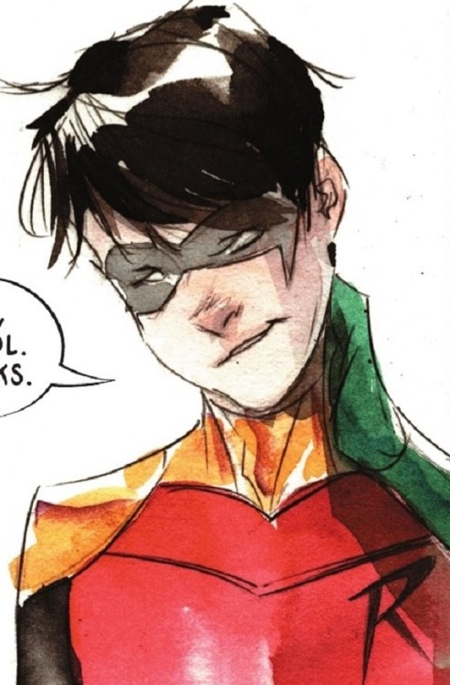 Robin Watching: 2397/∞ Dick Grayson as RobinImage Source Robin & Batman #2 by Dustin Nguyen