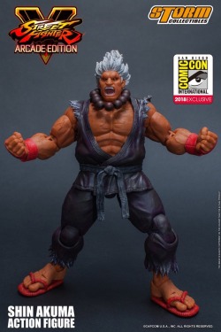 ghostjetshell:  SDCC 2018 Exclusive | Storm Collectibles | Street Fighter V | Shin Akuma Action Figure