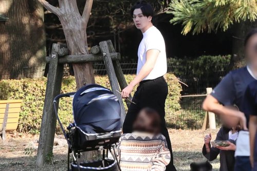 Spending Time With His Baby!