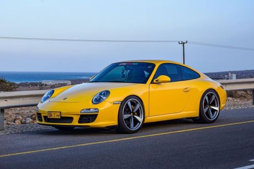 Let’s all take this moment to appreciate the clean, simple lines of the 997 Carrera. Bader Al Ghaila