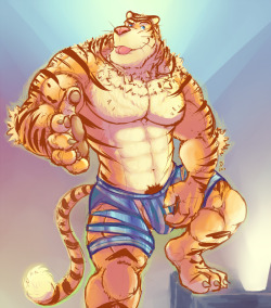 furrybaratiddies: kemo-nsfw-mackles:  My first 2016 drawing, here’s the frisky tiger from Zootopia! Keep reading  @sulleyclaws 