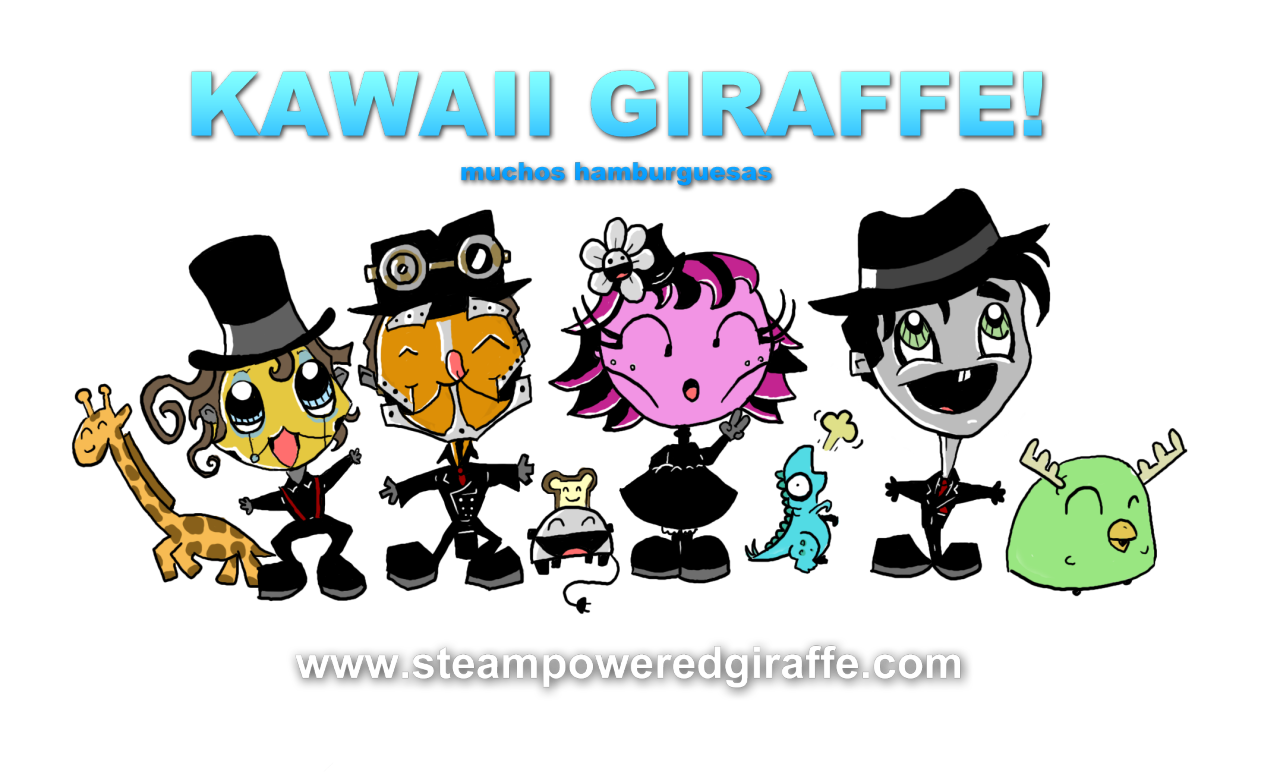 Steam Powered Giraffe SPG Logo Shirt