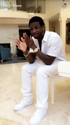 kimreesesdaughter:  ravelwithoutacause:  raychjackson:  rebornqing:  tarynel:  trevinjones:  longway-jones:  Gucci look like a whole nother nigga  I need to get on the guwop workout plan.  Good for him. He looks great!  Yo look like a whole new person