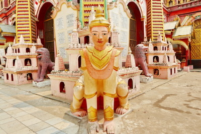 Thanboddhay Paya, detail, Monywa, Myanmar