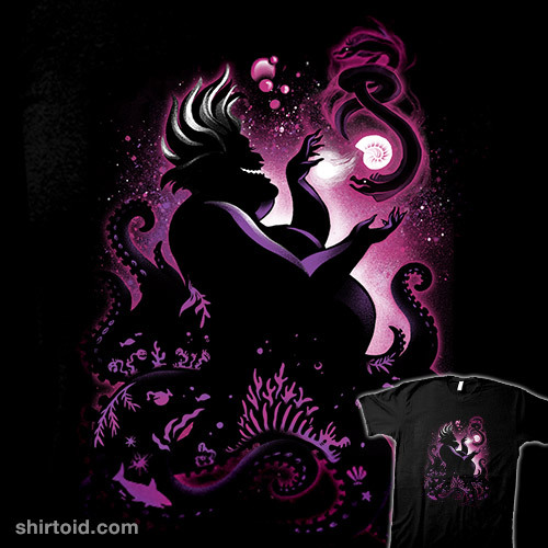 shirtoid: The Sea Witch by Alemaglia The Sea Witch by Alemaglia