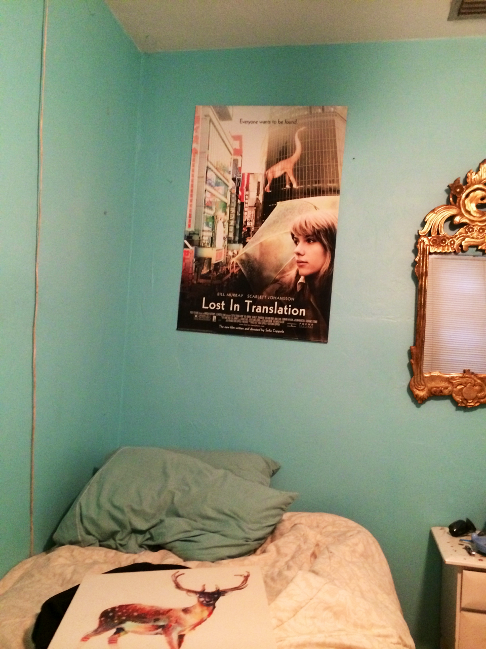 coconutparaiso:  After a year, Scarlett Johansson returns to my wall. It has occurred