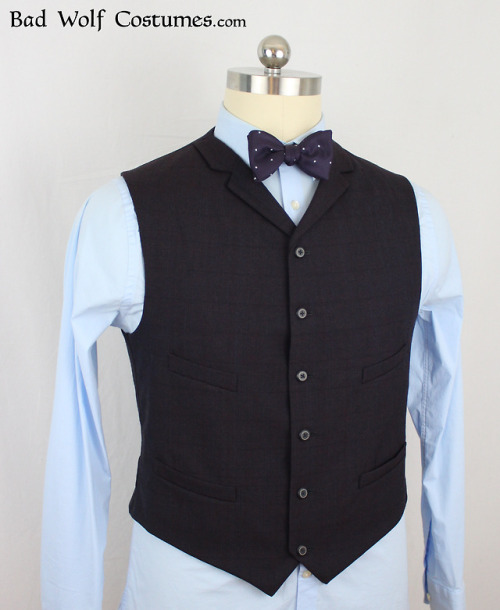 11th Doctor “anniversary” waistcoat sewing pattern