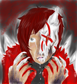 &ldquo;Help me, Please! I don&rsquo;t&hellip;. I don&rsquo;t want to become a monster..&rdquo; This took soo long ughh. Anyhoo! A Grimmdark!Ruby for weissrabbit&rsquo;s Grimmdark AU! To me, I would believe that while turning Grimm, it would be like an