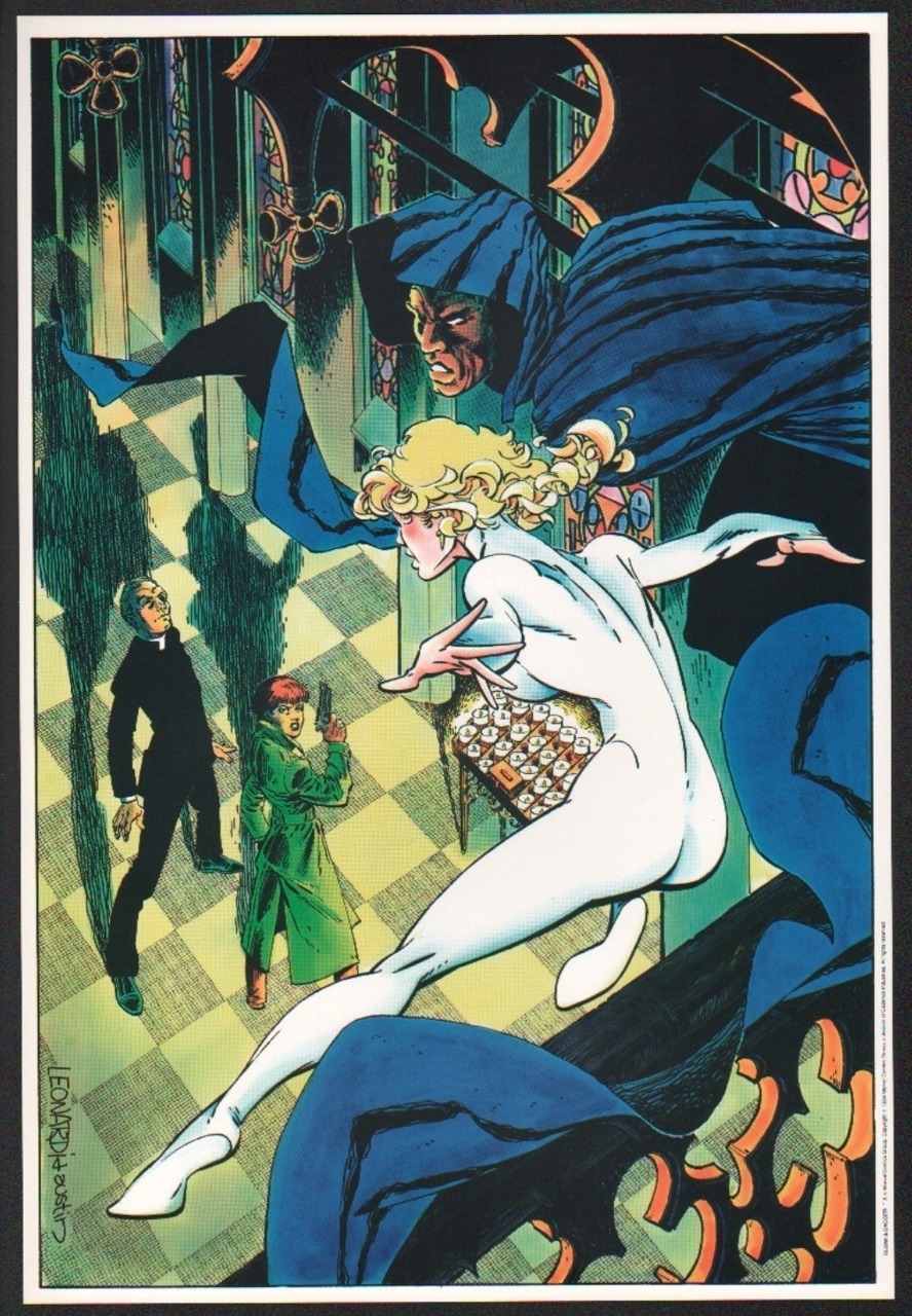brianmichaelbendis:  1984 - Cloak &amp; Dagger Portfolio Part #2By Rick Leonardi