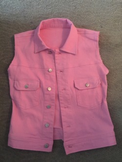 mrpita:  1 of 1 Jay Gatch Pink Denim Vest