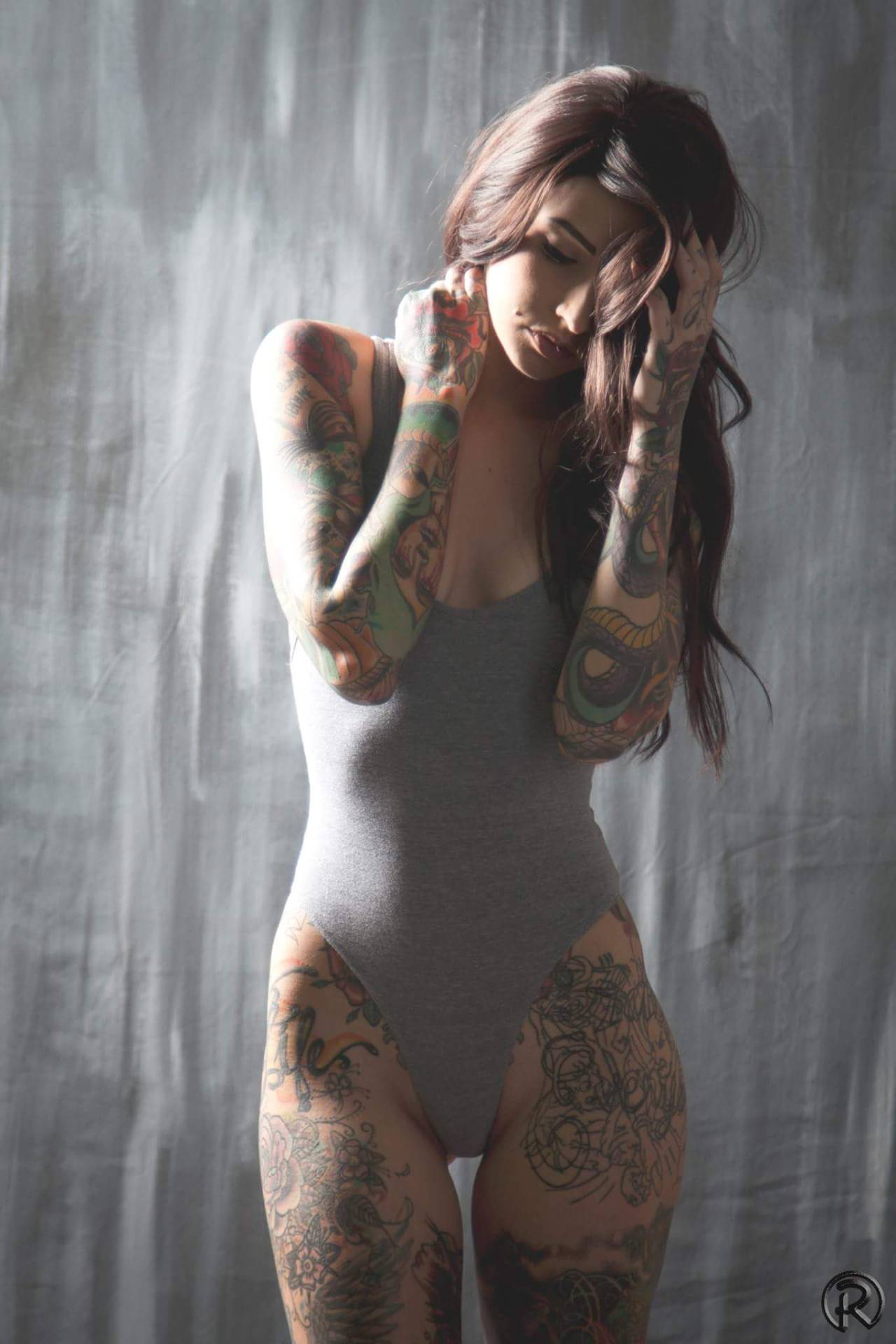 Beautiful Tattooed Woman