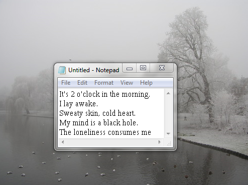 gloomy-glen - Dreaming in the Past