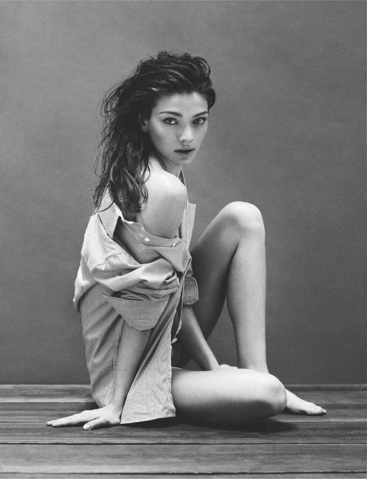 theachinglybeautiful:  Margaryta Senchylophotographer: Giovanni Gastel