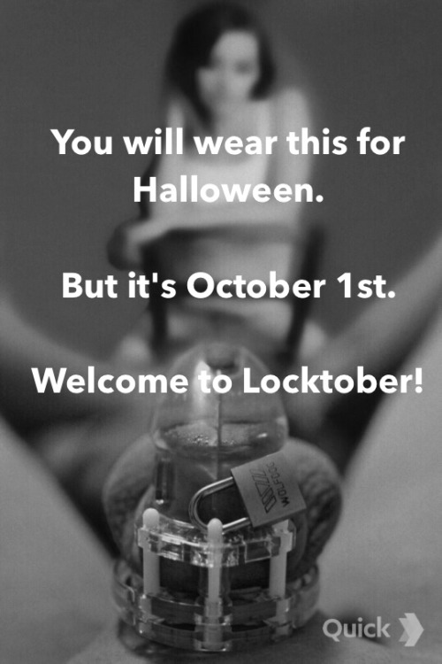 cplteasedenial: Oh here comes the Locktober wave! Every month has been LOctober since August 2014!