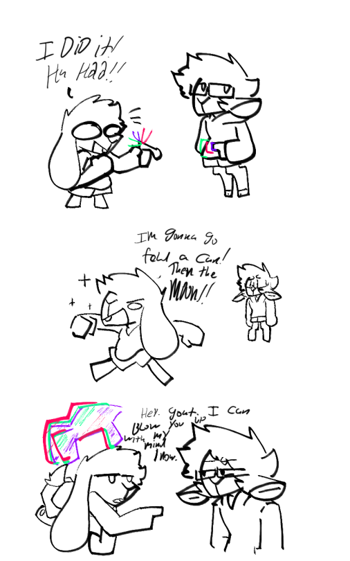 @inexplicably-spookifieds Usagi Was Taught How To Use PSI By Yagi, Downside They Want To Fold The Moon.