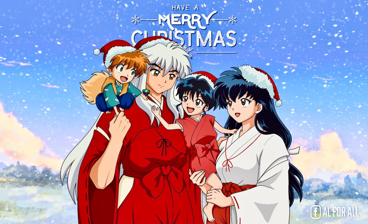 It's All About InuYasha — Inukag family wishes you a happy holidays.