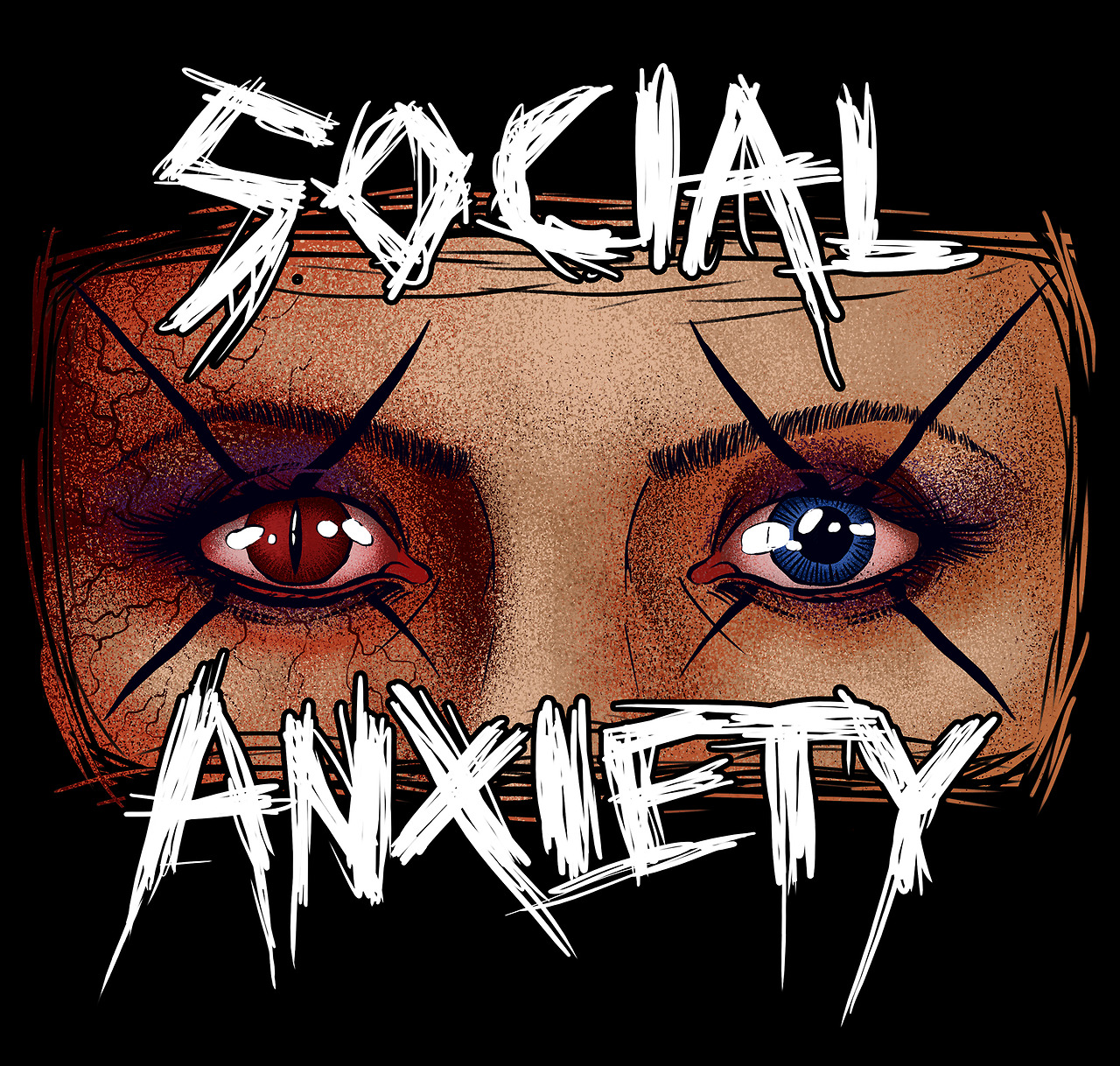 Our new band artwork! &lt;3  @socialanxietyofficial  THANX FOR THE SUBMISSION!