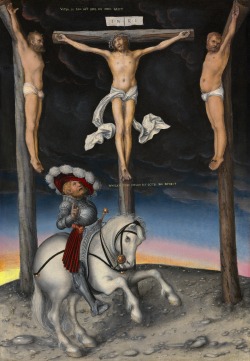 Lucas Cranach il Vecchio - Crocifissione con Centurion.