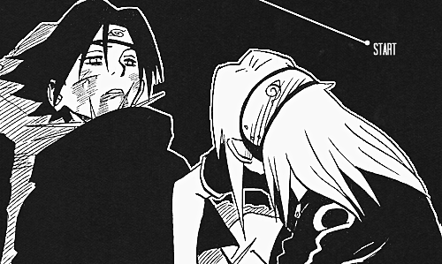 t-o-k-i-d-o-k-i:  Take me back to the start SasuSaku Month 2014 - Day 21: Rewind