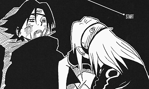 t-o-k-i-d-o-k-i:  Take me back to the start SasuSaku Month 2014 - Day 21: Rewind Time  