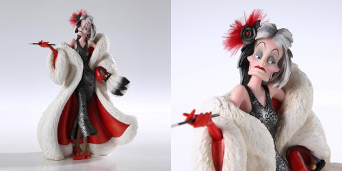 heckyeahdisneymerch:
“ Introducing the Couture de Force collection by Cyndy Bohonovsky. These are truly stunning pieces! Hit up her Facebook page for this collection and see even more detailed shots!
Available 7/15:
• Cruella
• Maleficent
• The Evil...