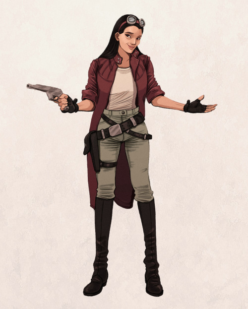 Dr. Aphra, coolest gal on a galaxy far, far away