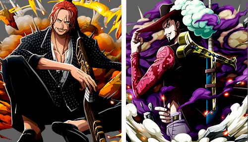 kikokus:  March 9th - Happy Birthday, Shanks & Mihawk! 