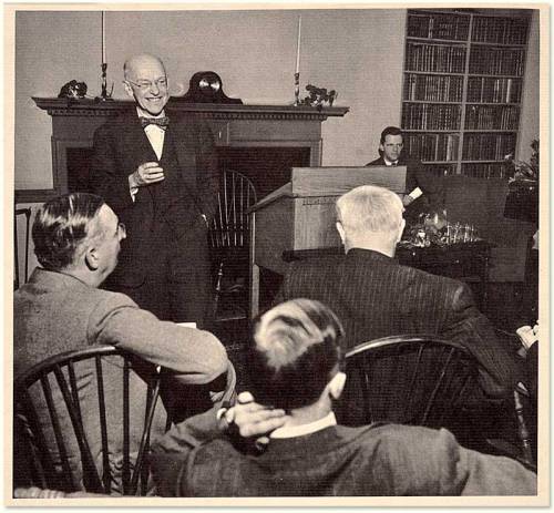  Elton Mayo at Executive Weekend Conference, Harvard Business School - ca. 1950 