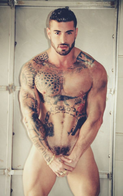 Inked Gay Studs