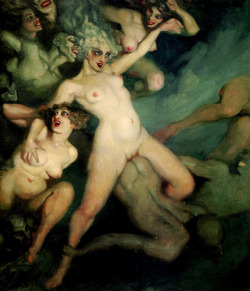 butarama:“Riders of the deep”. Norman Lindsay.