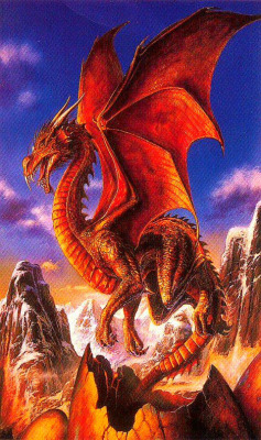 creamurjeans:  Mountain Dragon ~ Bob Eggleton