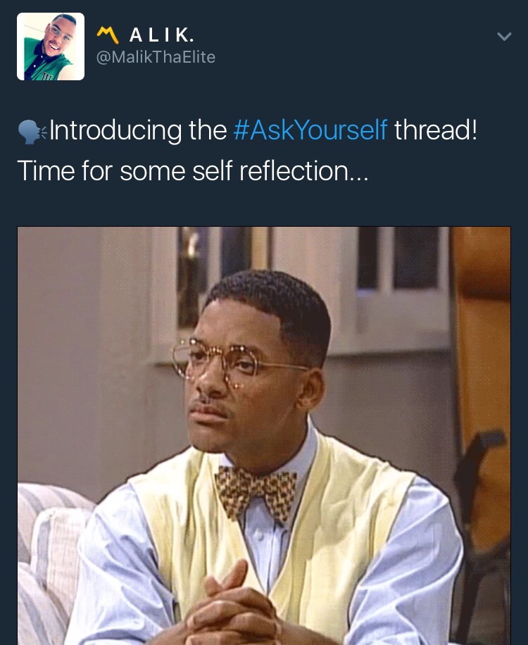 nikareeashlee:  humble-sass7:  malikthaelite:  Issa #AskYourself Thread 🤔  Wow…reading