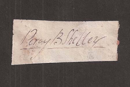 historical-revolution:The Signatures of theEnglish romantic poets:1. William Wordsworth 2. Percy Bys