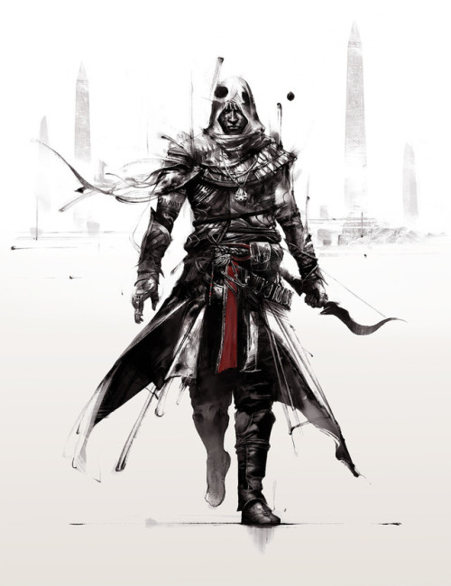 Art by Simon Goinard for UbiWorkshop’s Assassin’s Creed - Red Lineage: Series 2. http://