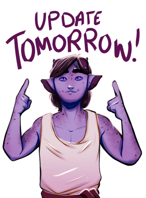  Get excited! The next Nim update releases tomorrow at 10am AEST on both Webtoons and Tapas! 