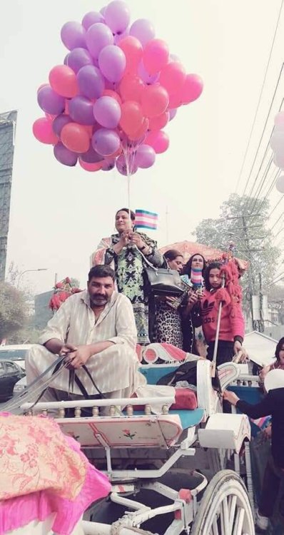 bi-trans-alliance:Dec 29, 2018: Trans people held the first ever trans pride march in Pakistan