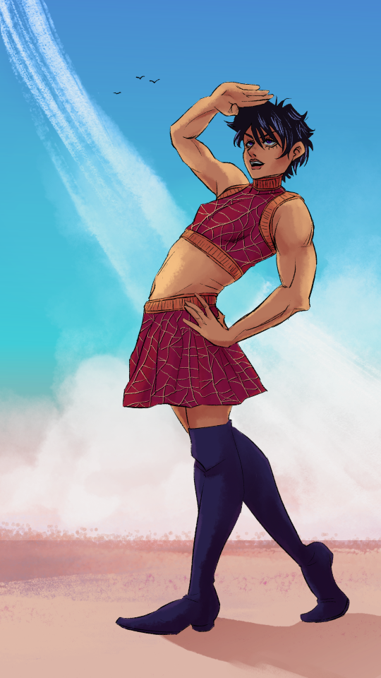 Narancia Posin In Clothes