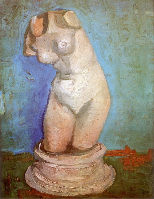 Porn photo artist-vangogh:  Gypsum Torso, 1886, Vincent